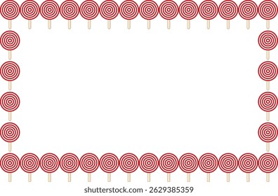 pirulito, clipart, ilustração para planos de fundo e texturas, bordas, quadros