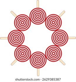 lollipop, clipart, illustration for backgrounds, and textures, borders, frames
