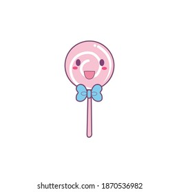 Lollipop design vector illustration for your brand and concept product.