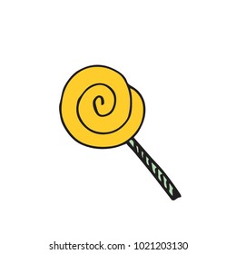 Lollipop Doodle Icon 