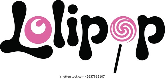 Lollipop eps vector art design