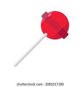 lollipop flat clipart vector illustration