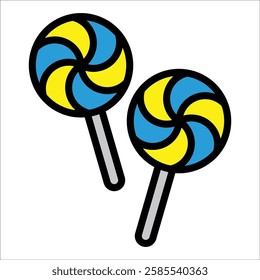 Lollipop Icon Element For Design