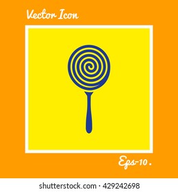 Lollipop icon. Eps-10.