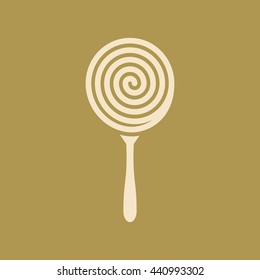 Lollipop Icon. Eps-10.