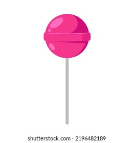 icono de lollipop cliforme de ilustración vectorial plana
