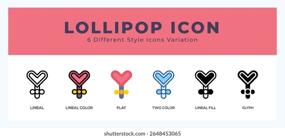 Lollipop icon. high quality icon symbol for web design