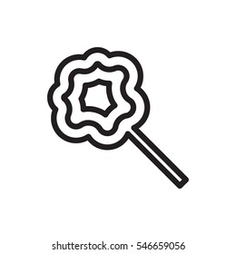 lollipop icon illustration isolated vector sign symbol