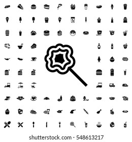 lollipop icon illustration isolated vector sign symbol