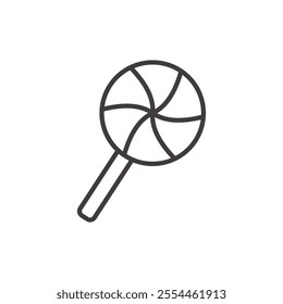 Lollipop Icon isolated on white background. Vector icon.