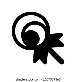 lollipop icon isolated sign symbol vector illustration - high quality black style vector icons
