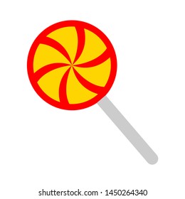 lollipop icon. Logo element illustration. lollipop design. colored collection. lollipop concept. Can be used in web and mobile