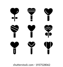 lollipop icon or logo isolated sign symbol vector illustration - Collection of high quality black style vector icons

