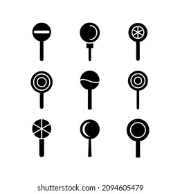 lollipop icon or logo isolated sign symbol vector illustration - Collection of high quality black style vector icons
