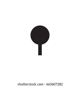 lollipop icon. sign design