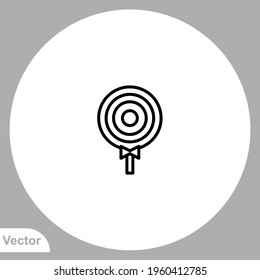Lollipop icon sign vector,Symbol, logo illustration for web and mobile