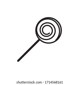 lollipop Icon Vector Design Template And Illustration