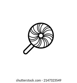 lollipop icon vector design templates 