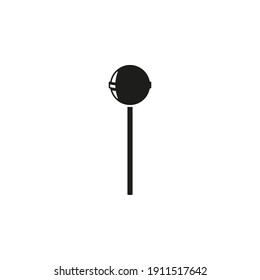 Lollipop icon. Vector. Flat design.