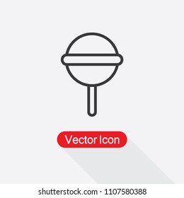 Lollipop Icon Vector Illustration Eps10