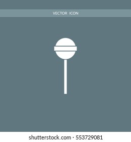 lollipop icon vector illustration vector, for web and mobile design