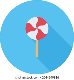 Lollipop icon vector image. Can also be used for Physical Fitness. Suitable for mobile apps, web apps and print media.