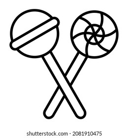 Lollipop icon vector image. Can also be used for web apps, mobile apps and print media.