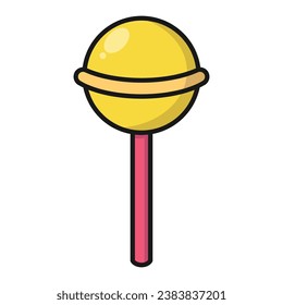 Lollipop icon vector on trendy design