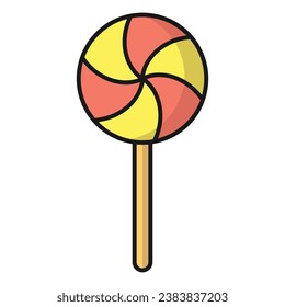 Vector de ícono de Lollipop en el diseño de moda