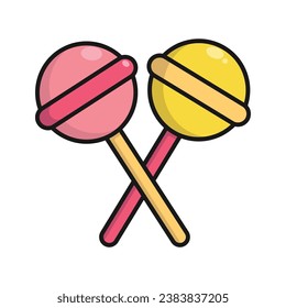 Vector de ícono de Lollipop en el diseño de moda
