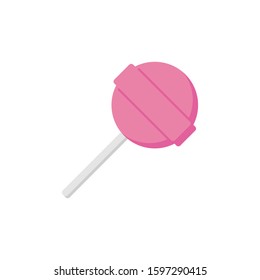 Lollipop icon vector icon on a white background