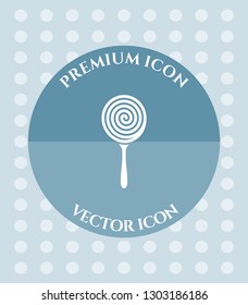 Lollipop Icon for Web, Applications, Software & Graphic Designs.