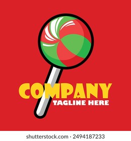 Lollipop illustration design for branding needs, stickers, fun sweeteners