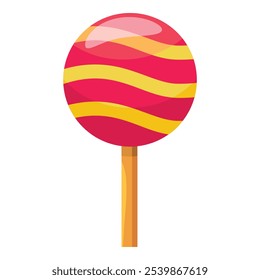 lollipop illustration isolated on white background