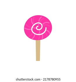 lollipop isolated on white background