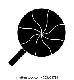 lollipop isolated vector icon