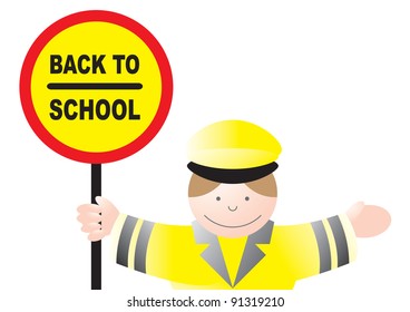 Lollipop Lady Back To School