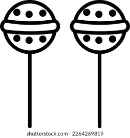 Diseño de iconos de la línea Lollipop