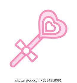 Lollipop Love duotone line icon, vector, pixel perfect, illustrator file