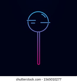 Lollipop nolan icon. Simple thin line, outline vector of halloween icons for ui and ux, website or mobile application