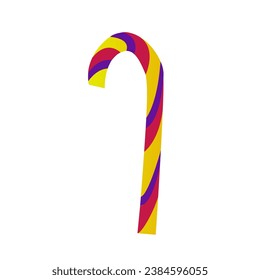 Lollipop on a white background. Vector