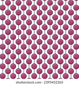 Lollipop pattern background. Lollipop Seamless Pattern. Candy pattern background. sweet candy pattern background. bonbon, candy kids food, lollipop.