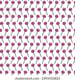 Lollipop pattern, seamless background. Lollipop Seamless Pattern. Candy pattern background. sweet candy pattern background. bonbon, candy kids food, lollipop.