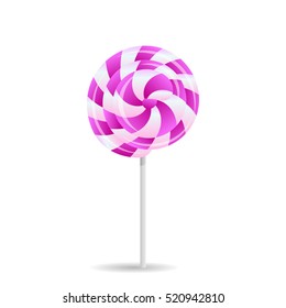 lollipop pink spiral