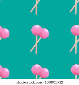 lollipop seamless pattern vector illustration