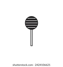 lollipop stick vector type icon