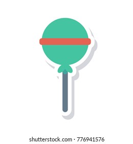 lollipop sticker icon 