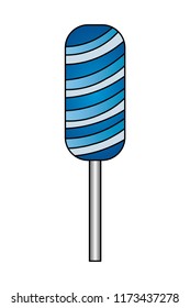 lollipop sweet caramel snack icon