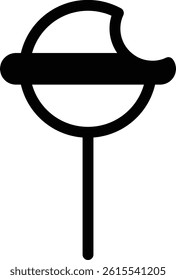 A lollipop is a sweet, flavored candy mounted on a stick, often enjoyed by kids and adults alike. It comes in various colors, shapes, and fruity or creamy flavors.

