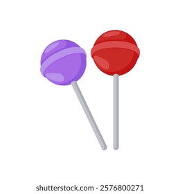 Lollipop, Sweets Vector Illustration Isolated